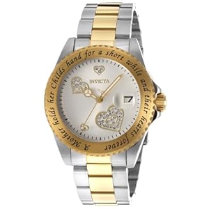 Invicta Women's 14730 Angel Analog Japanese-Quartz Two Tone Watch
