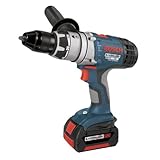 Bosch 17618-01 18-Volt 1/2 inch Brute Tough Litheon Hammer Drill/Driver with 2 Fat Batteries