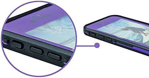 MAG Digital Iphone 6 Plus Waterproof Case Ip 68 Certified Waterproof Snowproof Dirtproof Shockproof Full-body Protective Case for Iphone 6 5.5'' (purple)