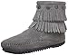 Minnetonka Women's Double-Fringe Side-Zip Boot