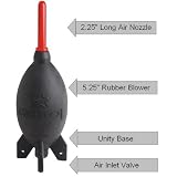 Giottos Large Super Rocket-Air Blower for All Cameras - Camera Lenses - Video Equipment - Camcorders - For Clean And Clear Picture Quality