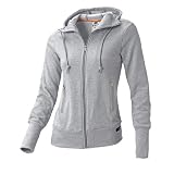 adidas Kapuzenjacke Damen, graumelange, M