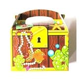  Treasure Chest Pirate Party Food Boxes, pack of 10 