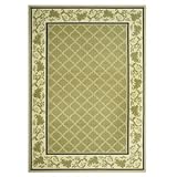 Southport Outdoor Rug Trellis Green - 5' X 8'