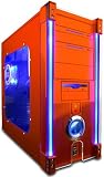APEVIA X-DISCOVERY-RED Red Steel ATX Mid Tower Computer Case - Retail