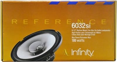 Infinity Reference 6032si 6.5-Inch, Shallow Mount High Performance 180-Watt Two-Way Loudspeaker (Pair)