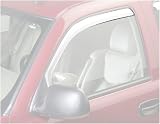 Putco 480010 Element Chrome Window Visor - Set of 2