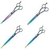 SET OF 4 - Professional 5200 Series Rainbow Shears