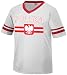 Polska Crest Coat Of Arms Soccer Style T-Shirt, Poland, Polish Pride Mens V-Neck T-shirt