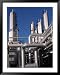 Towers and Pipes of Propane Fractionation Site Framed Art Poster Print by Ed Lallo, 39x49