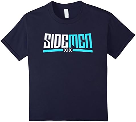 Kids Sidemen T shirt 8 Navy