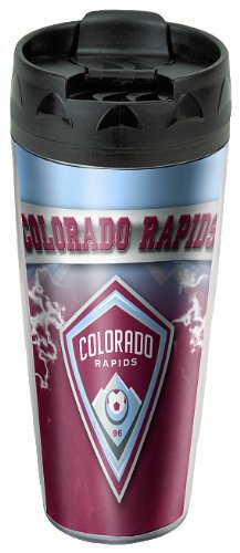 MLS Colorado Rapids 16 Ounce Travel Mug