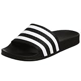  : adidas Originals Mens Adilette Sandal,Black/White,5 M