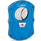 Colibri Cut 62 Ring Gauge Cigar Cutter Stainless Steel Blue - Colibri KNF600007