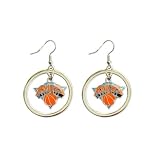 New York Knicks Hoop Logo Earring Set NBA Charm
