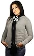 Handmade Ultra Lightweight Pure Cotton Scarf - 100% Braided By Hand in Gorgeous Black (One-of-a-kind)