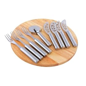 10 Piece Stainless Steel Pizza Makers Set
