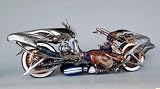 Final Fantasy XIII Shiva Bike Play Arts Kai Action Figure Set