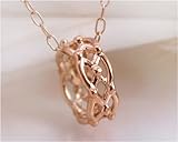 【me.加藤夏希プロデュース】K10ピンクゴールド リング ネックレス クラシカル・クレット