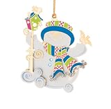 Baldwin Snippety Snowman Ornament