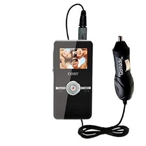 Rapid Car / Auto Charger for the Coby CAM5000 SNAPP Camcorder - uses Gomadic TipExchange Technology