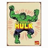 The Incredible Hulk Metal Sign , 12x16