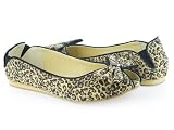 Steve Madden Trixx Leopard Peep Toe Flats