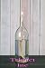 Home Décor Table Glass Eternal Flame Finial (Not Included Bottle)