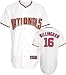 Josh Willingham Youth Jersey: 2009 Majestic Home White Replica #16 Washington Nationals Jersey - Small (8)