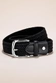 Collezione Square Buckle Weave Stretch Belt [T09-2477-S]