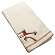 Zanzibar Embroidered Fleece Blanket