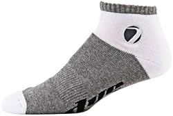 Dye Low Cut 09 - Men's Socks - White / Grey