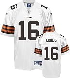 Joshua Cribbs White Reebok NFL Premier Cleveland Browns Jersey - X-Large