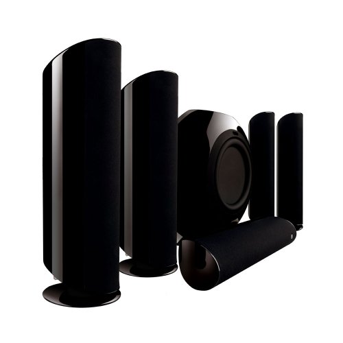 KEF KHT5005.2 5.1 Home Theater Speaker System (Black)