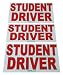 Magnetic Student Driver Signs, 3-pack Image