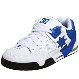  : DC Men's Command Sneaker,White/Black/Royal,6 M