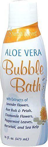 Herbal Harvest Aloe Vera Bubble Bath-16 Liquid