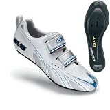 DMT Breeze Carbon Triathlon Cycling Shoes - White - DM-BREEZCRB-ICE