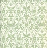 By the Yard TANYA WHELAN Fabric DAMASK Green TW07