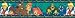 SCOOBY DOO SELF ADHESIVE WALL BORDER