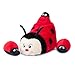 ZippyPaws Slipper Nest Squeaky Hide and Seek Plush Dog Toy, Ladybug