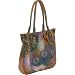Anuschka Large Tote - Premium Peacock Safari