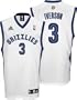 Allen Iverson Jersey: adidas White Replica #3 Memphis Grizzlies Jersey