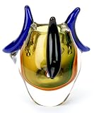 100% Handcraft Murano Glass Art Three stick Vase
