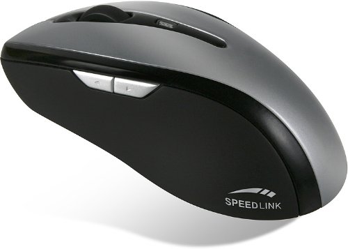 Speedlink Spine Wireless Usb 1600dpi Laser Sensor Mouse Sl-6381-sgy Picture