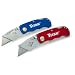 Titan 11020 Folding Pocket Utility Knife (Twin Pack - Red/Blue)