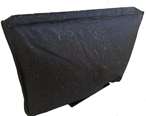 Outdoor TV Cover - Fits 46" - 48" LED, LCD and Plasma Screen TV's. Durable Weatherproof Material. Built-In Bottom Protection Flap for 360 Degree Protection. Fits Stands and Standard Arm Mounts.