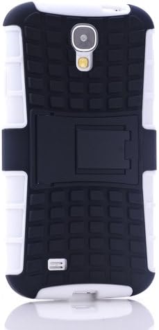 Seaplays Samsung Galaxy S4 Case - Armor Series Dual Layer Case for Samsung Galaxy S4 Hard/Soft Protective Case (White)