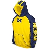 adidas Michigan Wolverines Maize Helmet Hoody Sweatshirt
