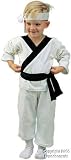 Toddler Karate Costume (Size: 2-4T)